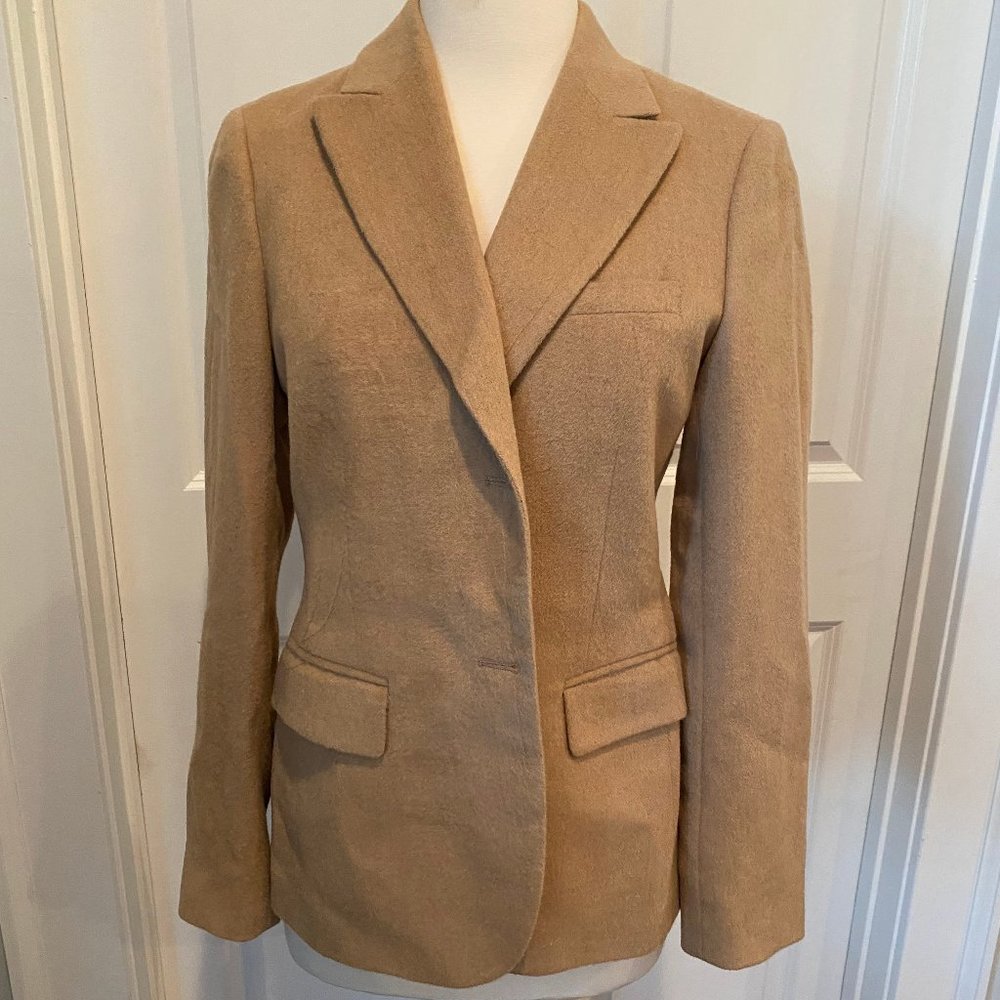 Brooks Brothers Camelhair Blazer Size 6